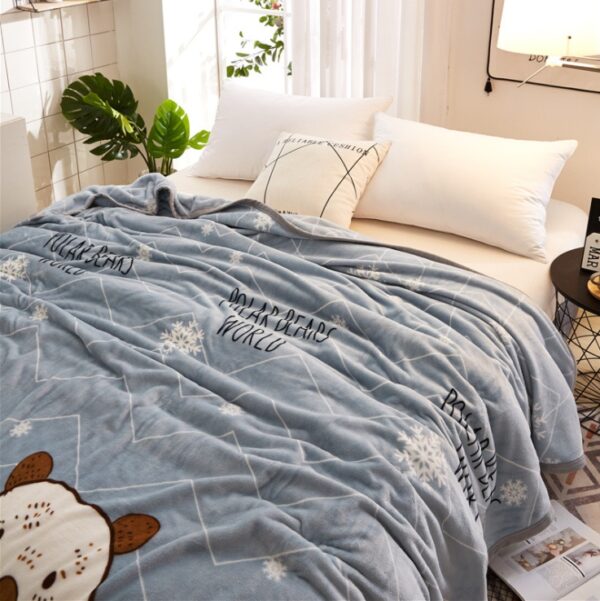 Air conditioning blanket flannel blanket - Image 5