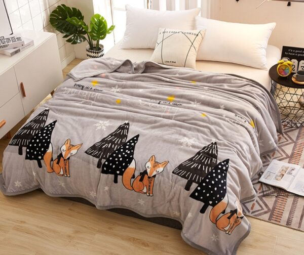 Air conditioning blanket flannel blanket - Image 2