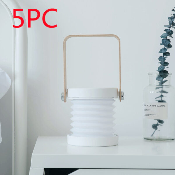 Foldable Touch Dimmable Reading LED Night Light Portable Lantern Lamp USB Rechargeable For Home Decor - Image 6