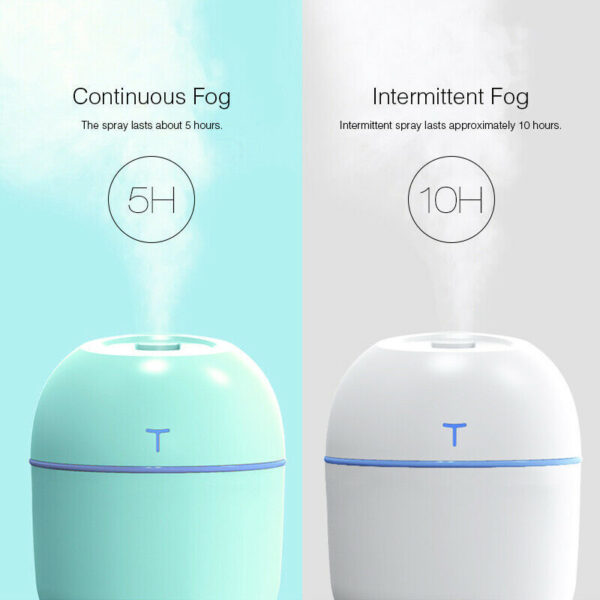 Mini Ultrasonic USB Humidifier & Essential Oil Diffuser – Car & Home Air Purifier - Image 8