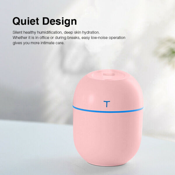 Mini Ultrasonic USB Humidifier & Essential Oil Diffuser – Car & Home Air Purifier - Image 9
