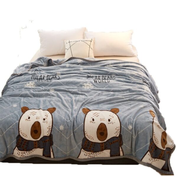 Air conditioning blanket flannel blanket - Image 4