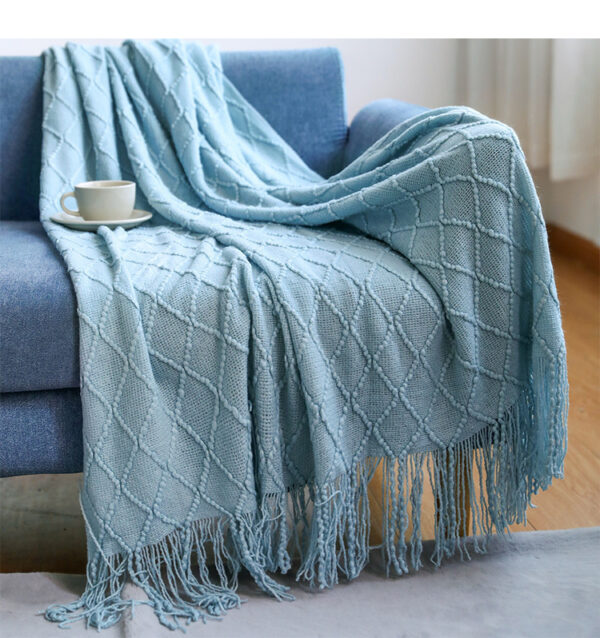 Sofa Blanket Cover Blanket Nordic Office Blanket - Image 4