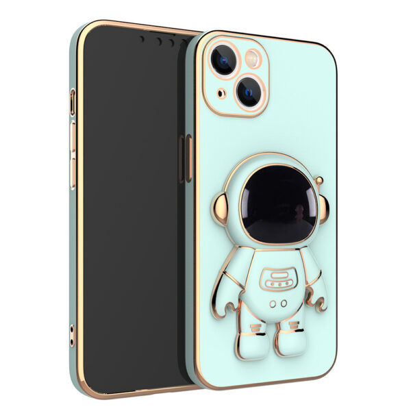 Self-contained Lens Film Mobile Phone Case Electroplating Bracket Protective Cover - Image 5
