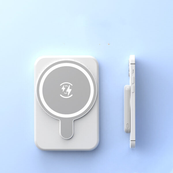 Mini Fast Charging Magnetic Wireless Power Bank 5000 MAh Portable - Image 9