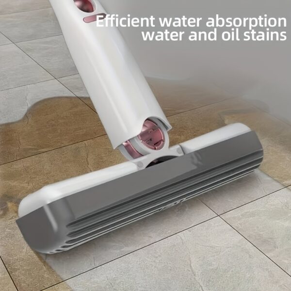New Portable Self-Squeeze Mini Mop, Absorbent and Multifunctional Hand-Free Cleaning Tool for Desk, Window, Glass, Kitchen, Car, and Home. - Image 5